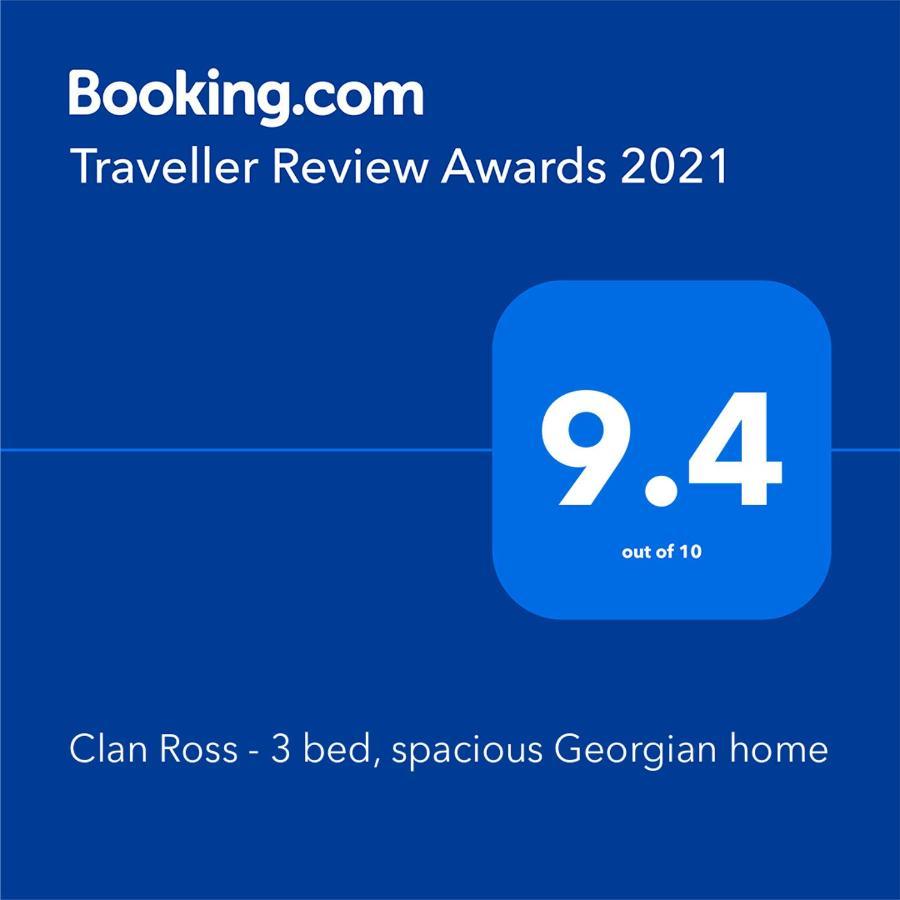 Clan Ross - 3 Bed, Spacious Georgian Home 스털링 외부 사진